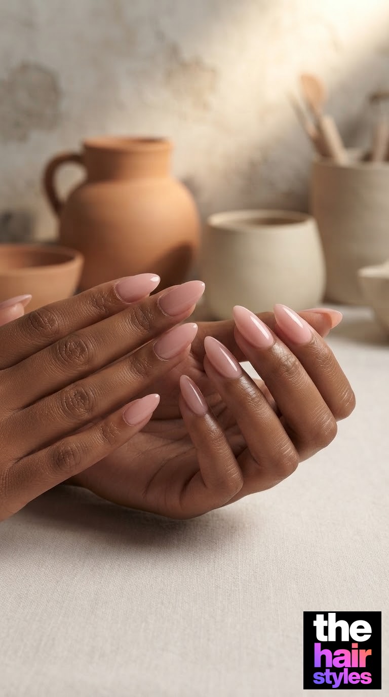 February Nail Colors For Deep Skin Tones