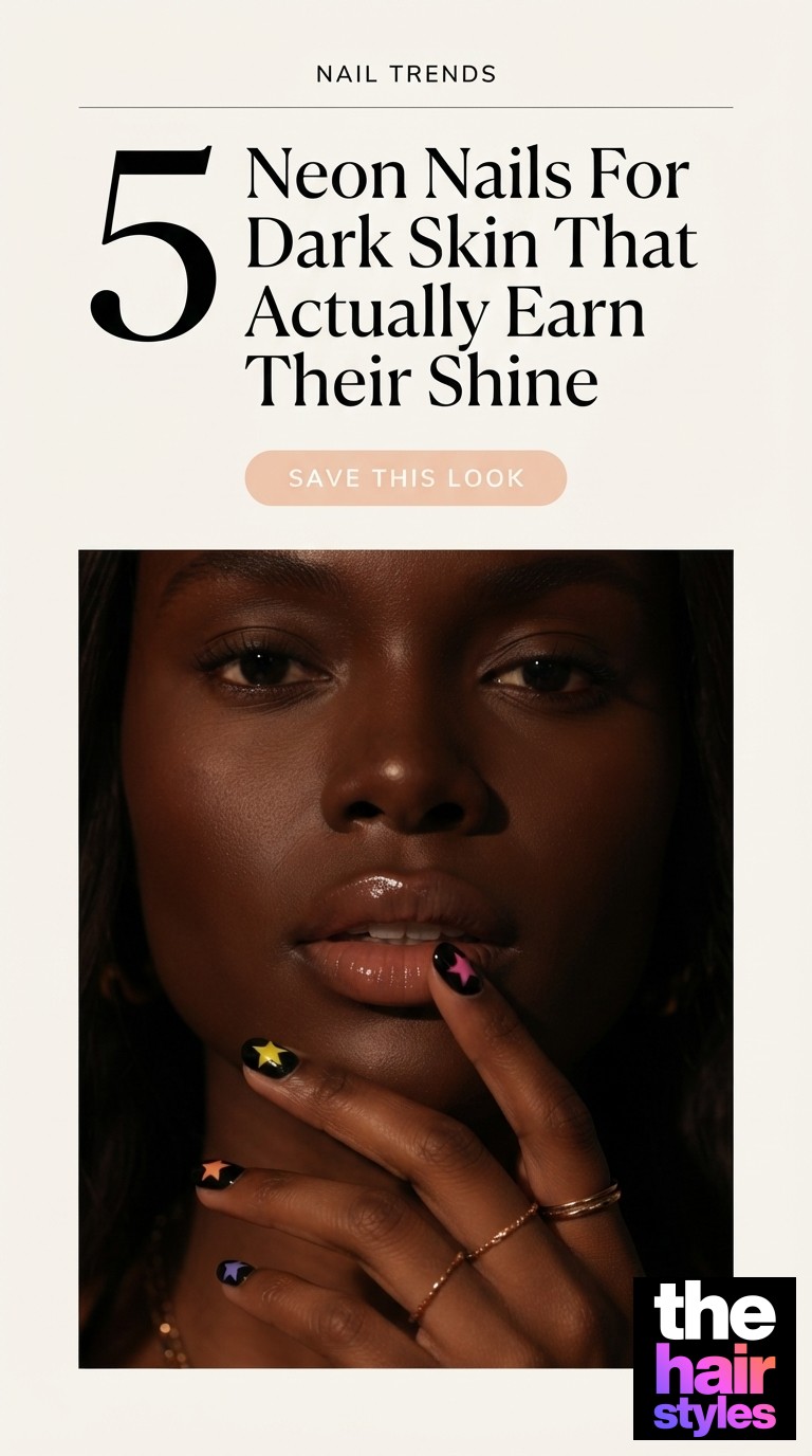 5 Neon Nails For Dark Skin That Actually Earn Their Shine