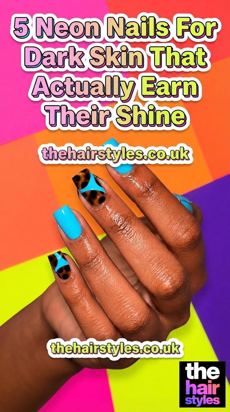5 Neon Nails For Dark Skin That Actually Earn Their Shine