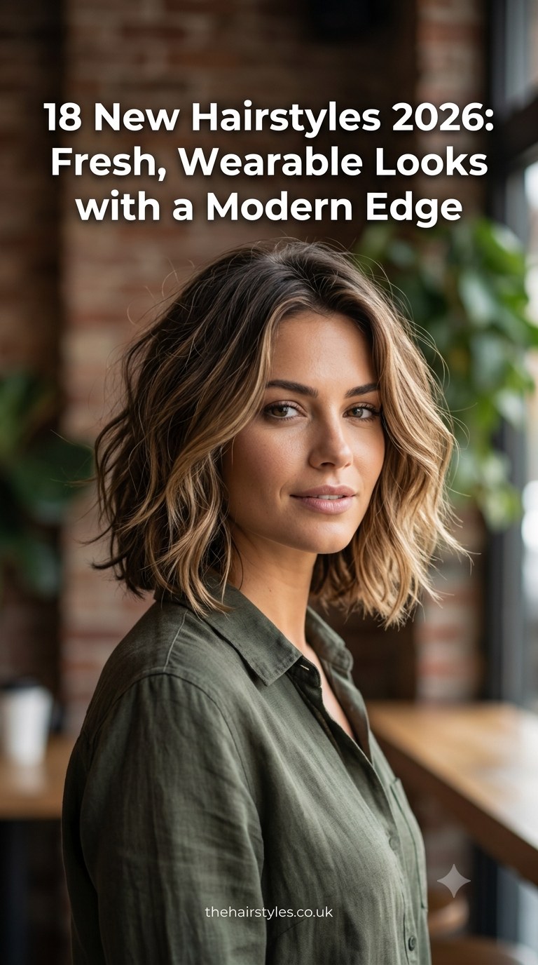 18 New Hairstyles 2026: Fresh, Wearable Looks with a Modern Edge