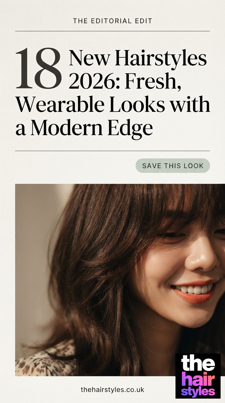 18 New Hairstyles 2026: Fresh, Wearable Looks with a Modern Edge