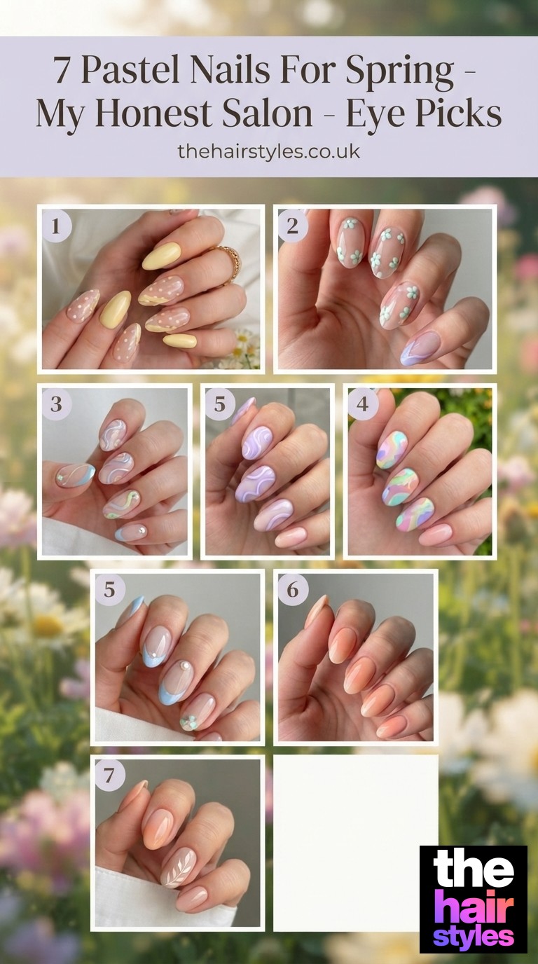7 Pastel Nails For Spring - My Honest Salon - Eye Picks