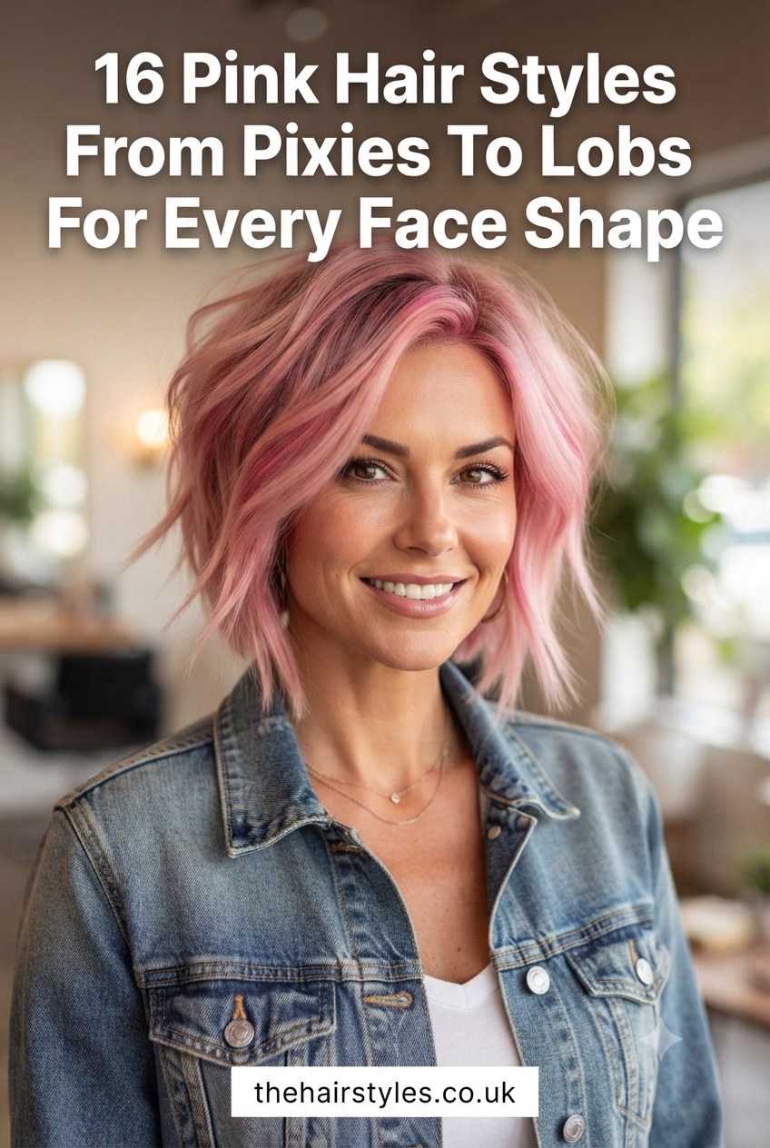 16 Pink Hair Styles From Pixies To Lobs For Every Face Shape