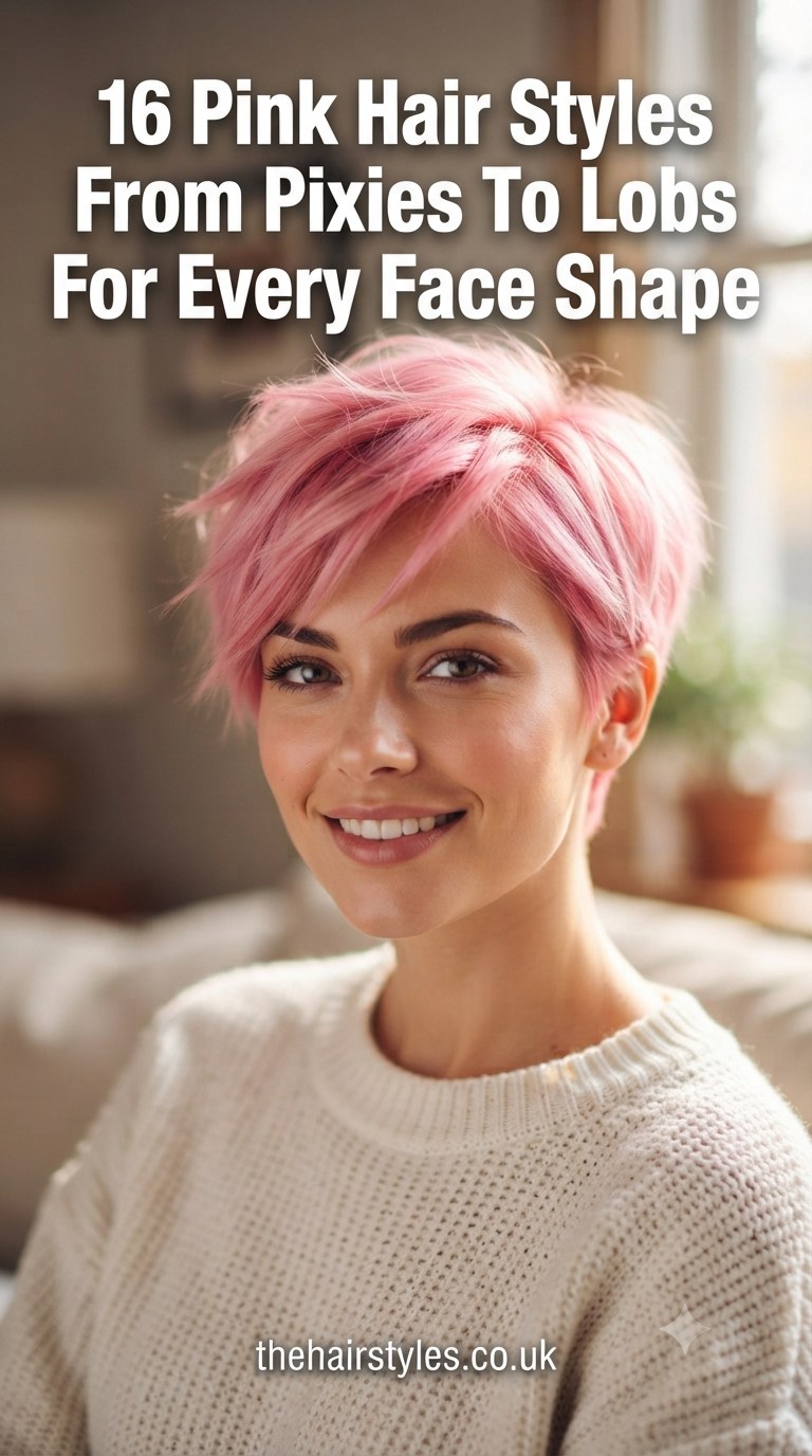 16 Pink Hair Styles From Pixies To Lobs For Every Face Shape