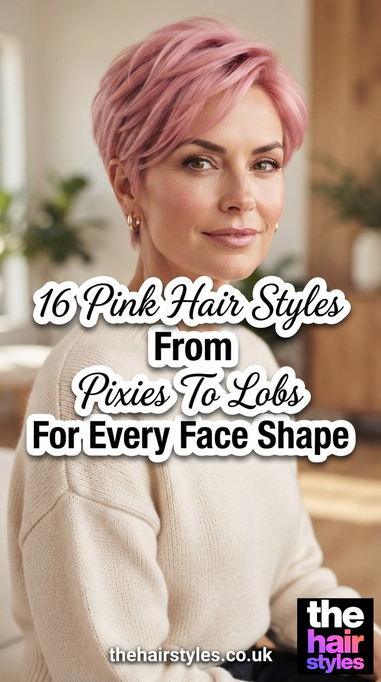 16 Pink Hair Styles From Pixies To Lobs For Every Face Shape