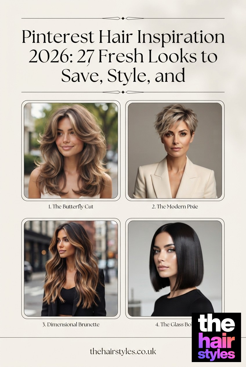 Pinterest Hair Inspiration 2026: 27 Fresh Looks to Save, Style, and Screenshot