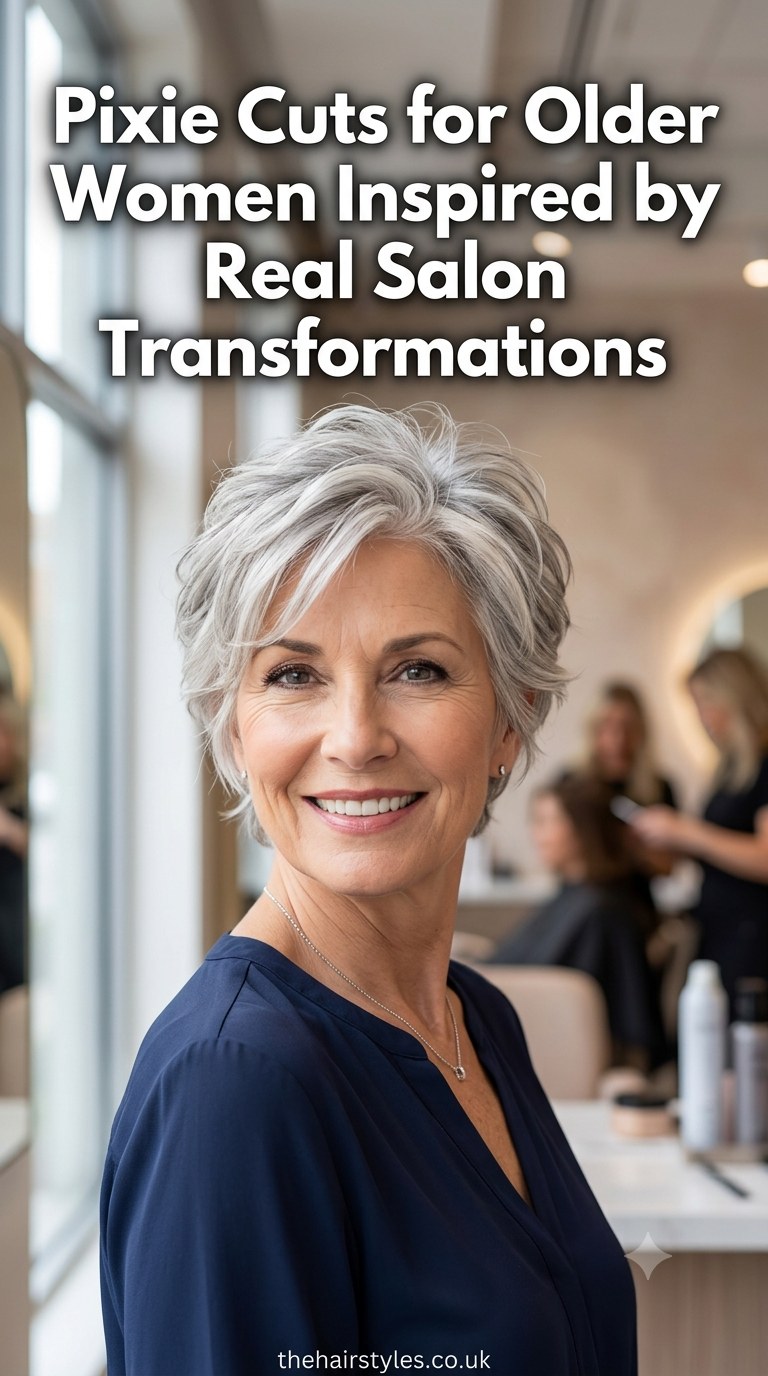 Pixie Cuts for Older Women Inspired by Real Salon Transformations