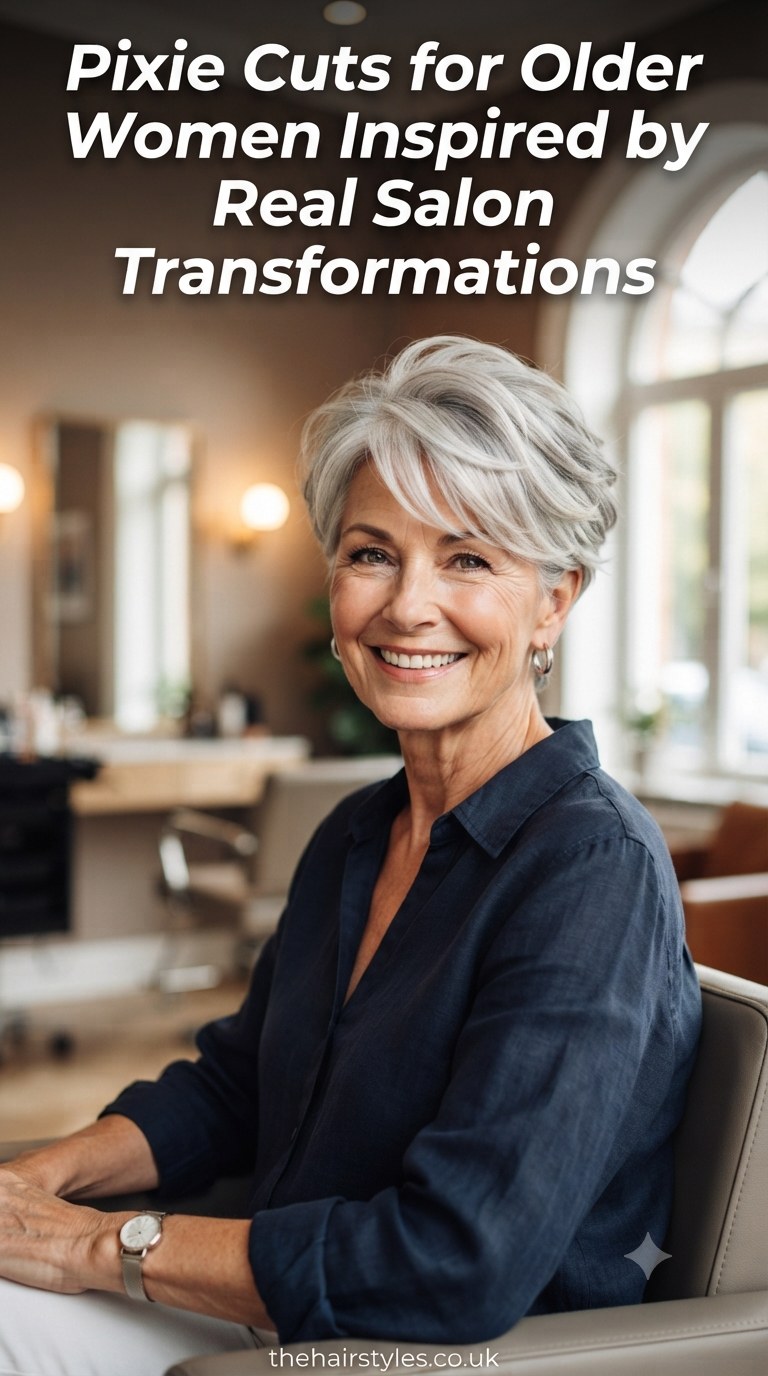 Pixie Cuts for Older Women Inspired by Real Salon Transformations