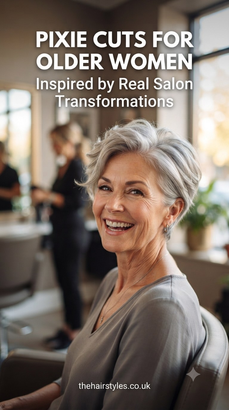 Pixie Cuts for Older Women Inspired by Real Salon Transformations