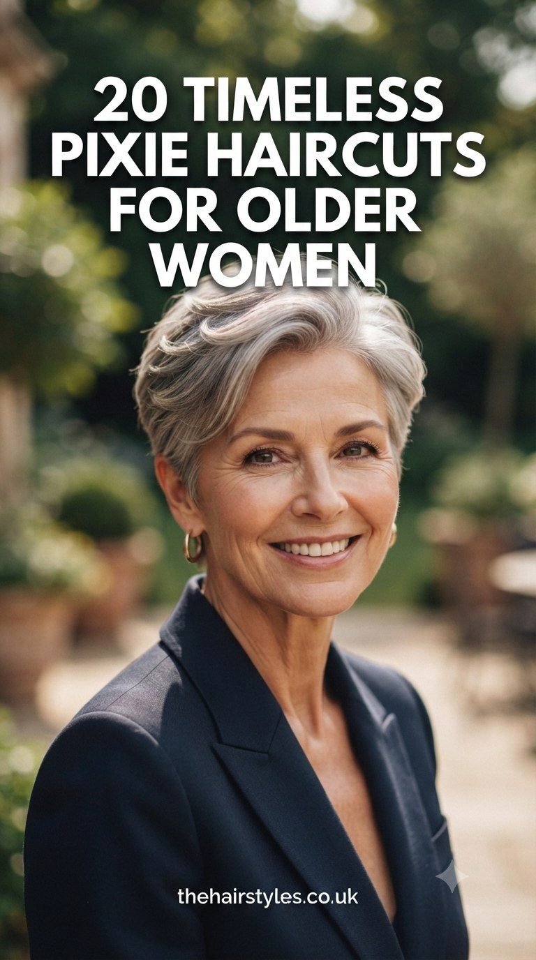 20 Timeless Pixie Haircuts For Older Women
