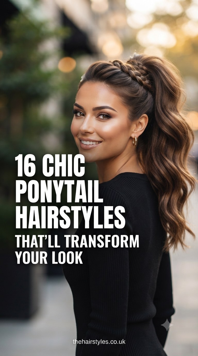 16 Chic Ponytail Hairstyles That'll Transform Your Look