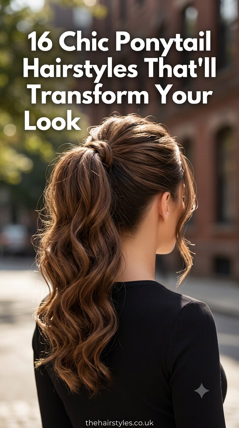 16 Chic Ponytail Hairstyles That'll Transform Your Look