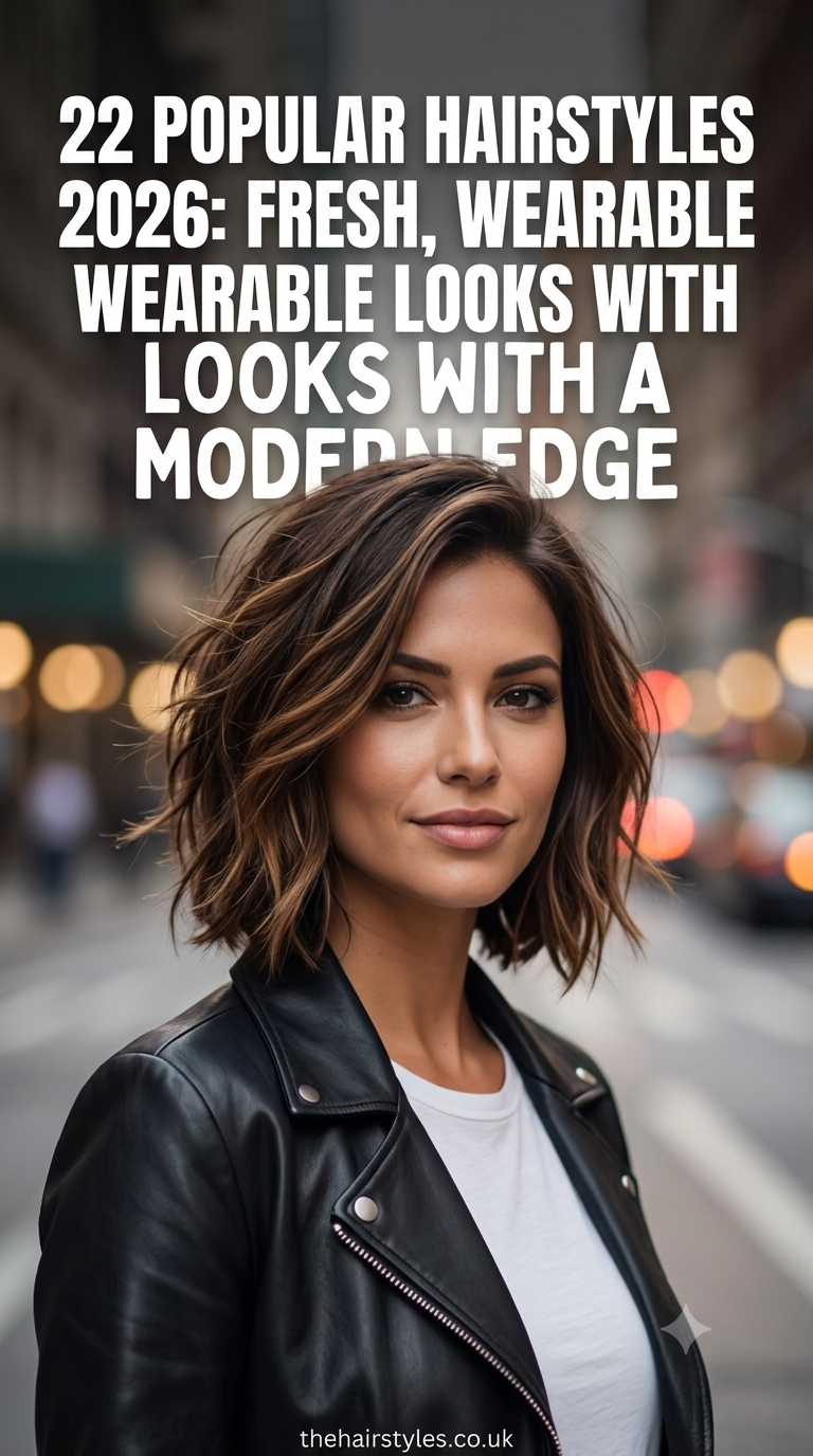 22 Popular Hairstyles 2026: Fresh, Wearable Looks With a Modern Edge