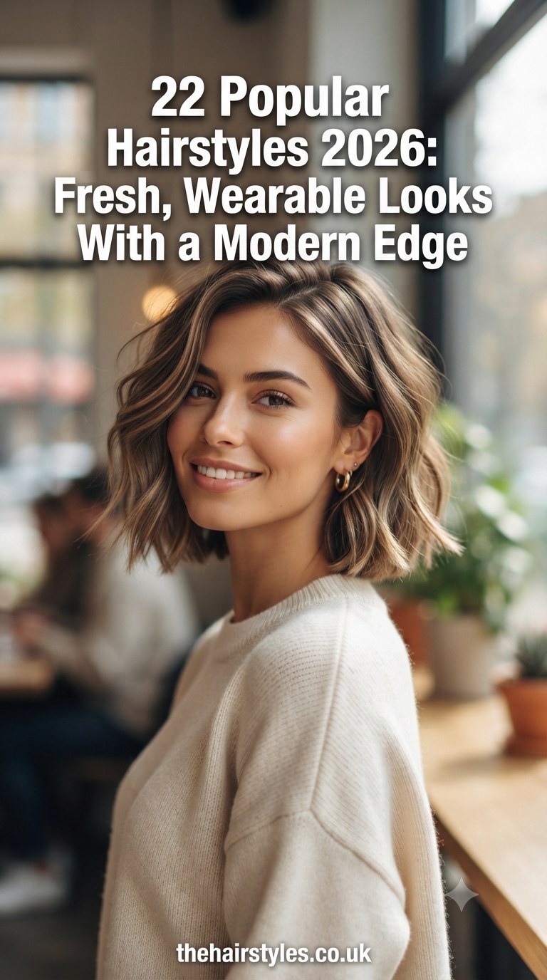 22 Popular Hairstyles 2026: Fresh, Wearable Looks With a Modern Edge