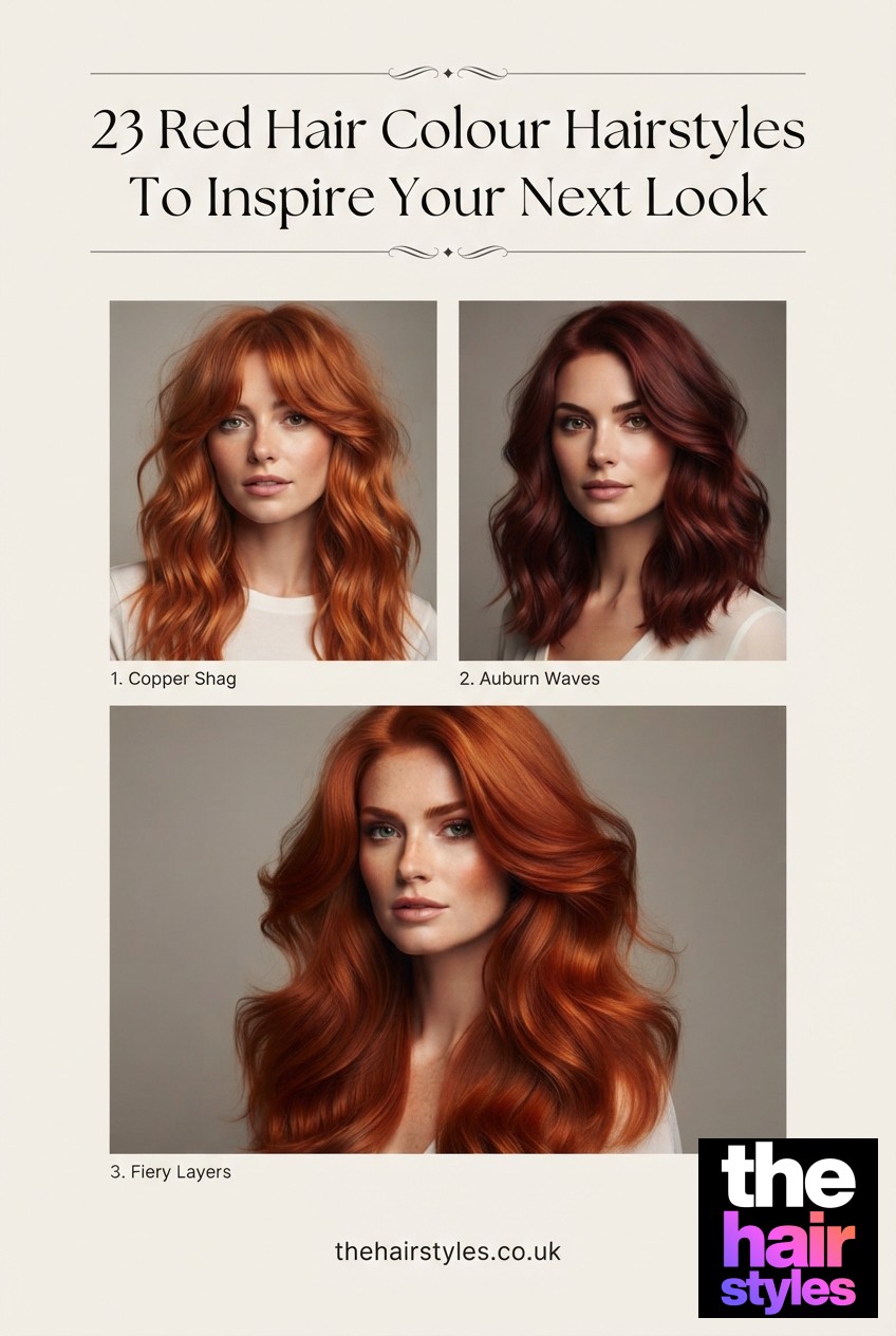23 Red Hair Colour Hairstyles To Inspire Your Next Look