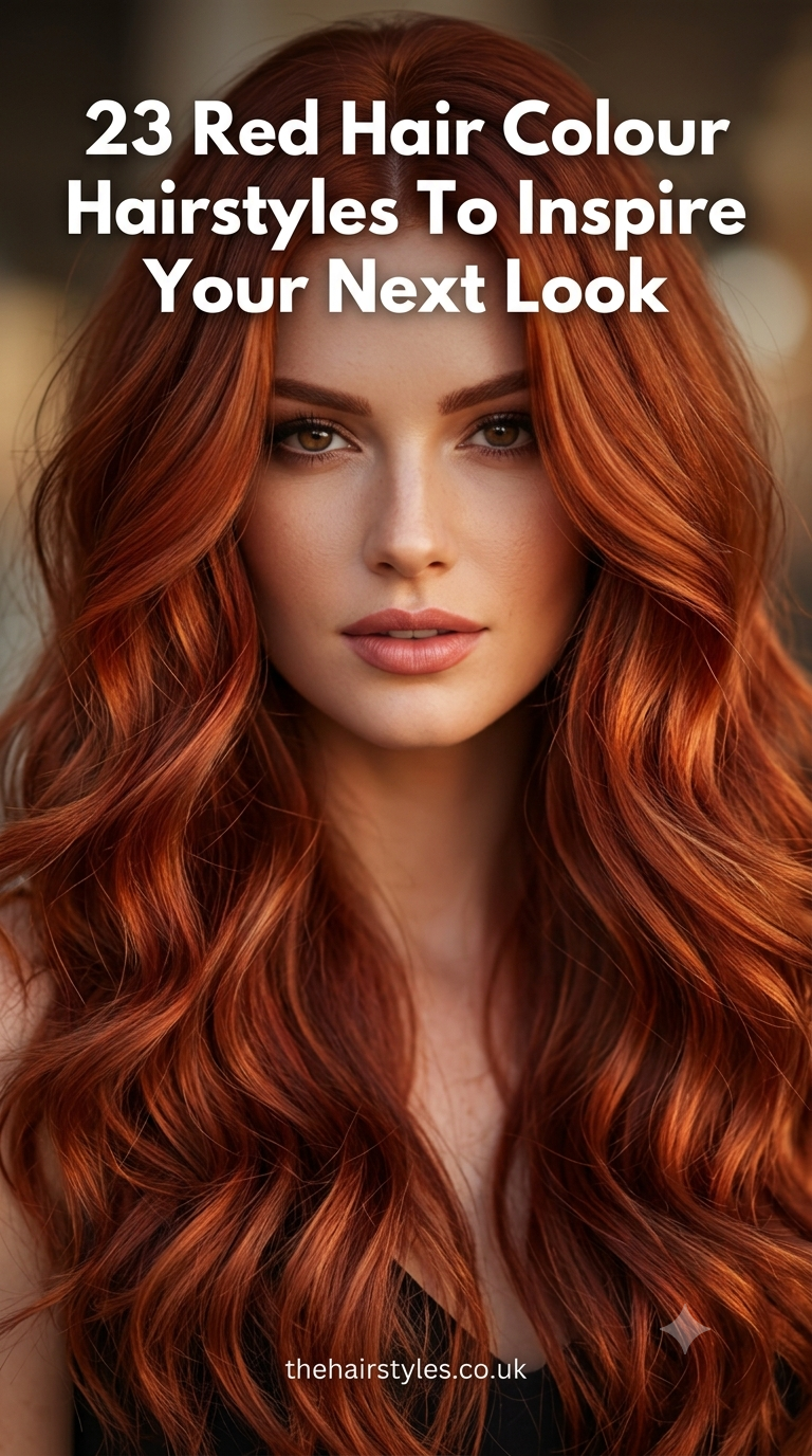 23 Red Hair Colour Hairstyles To Inspire Your Next Look