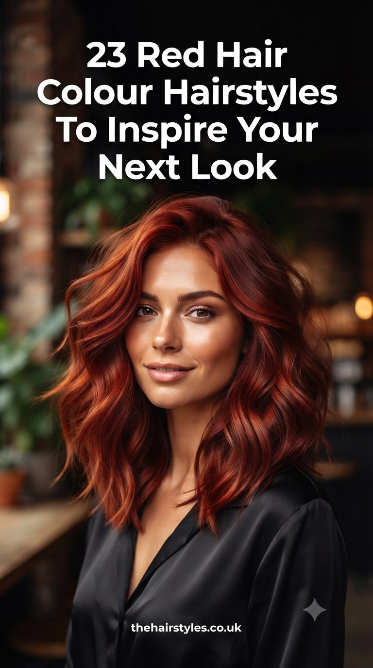 23 Red Hair Colour Hairstyles To Inspire Your Next Look