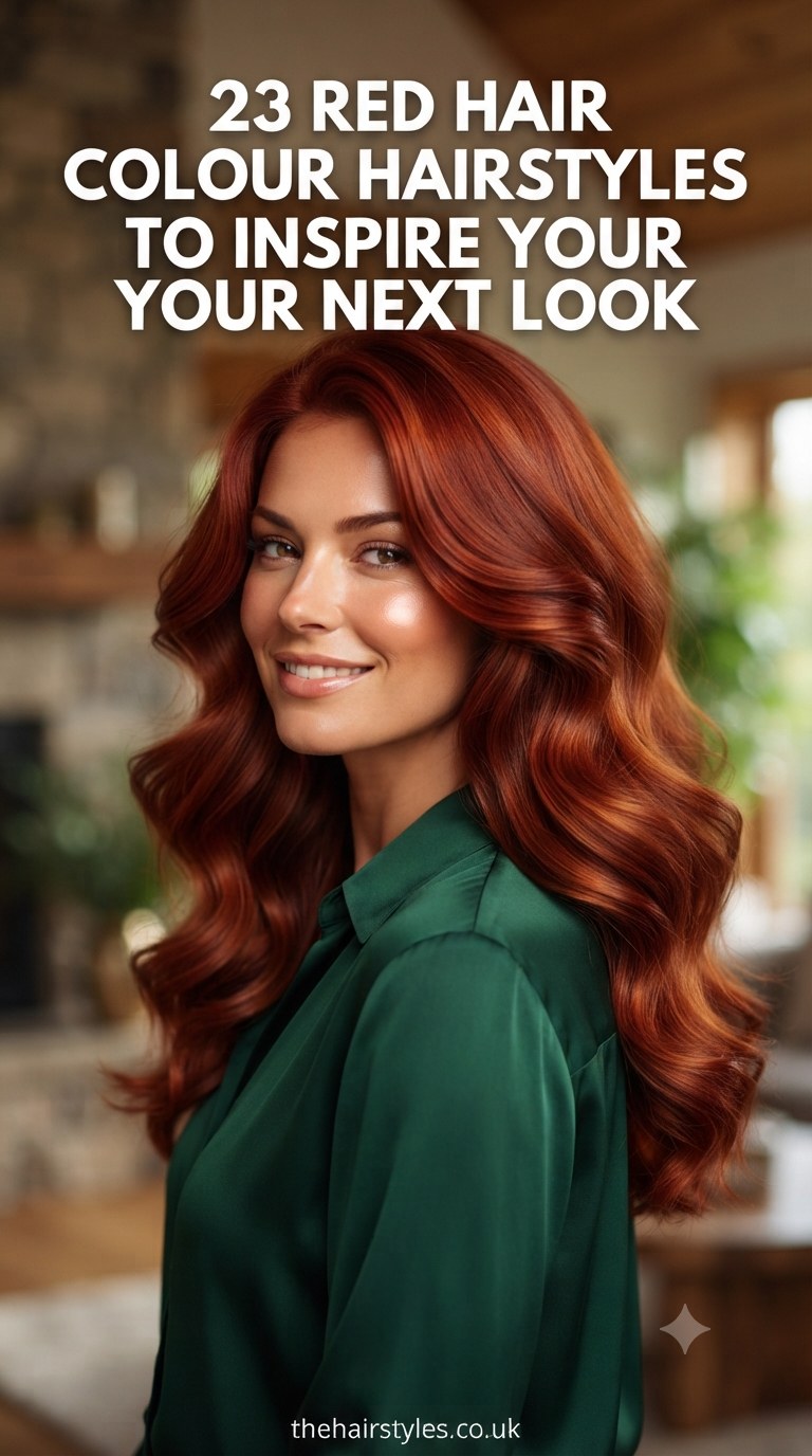 23 Red Hair Colour Hairstyles To Inspire Your Next Look