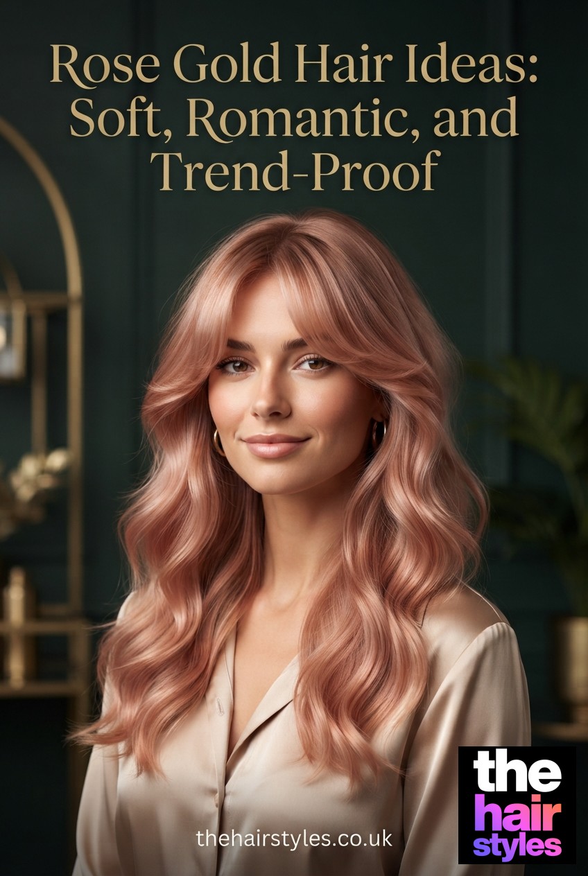 Rose Gold Hair Ideas: Soft, Romantic, and Trend-Proof