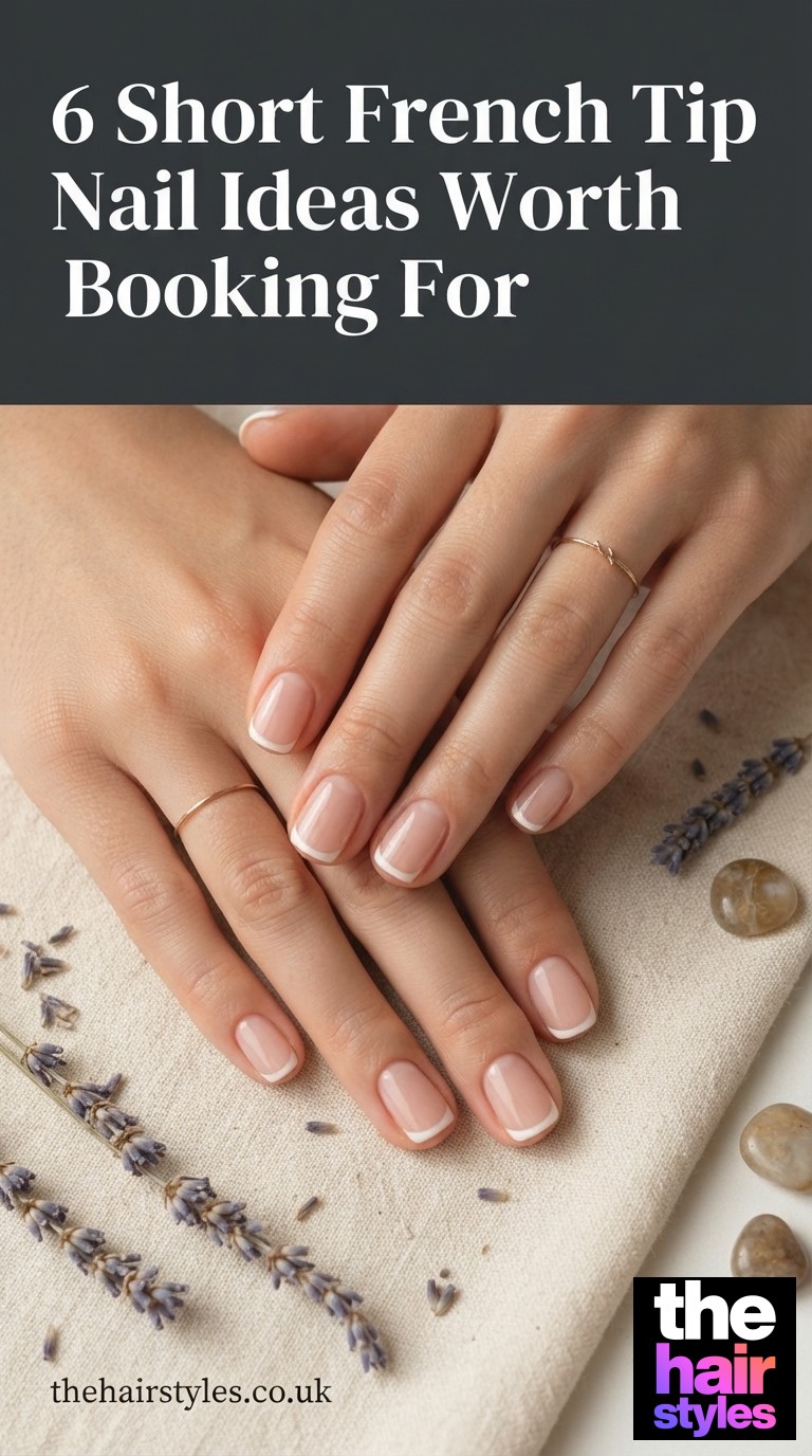 6 Short French Tip Nail Ideas Worth Booking For