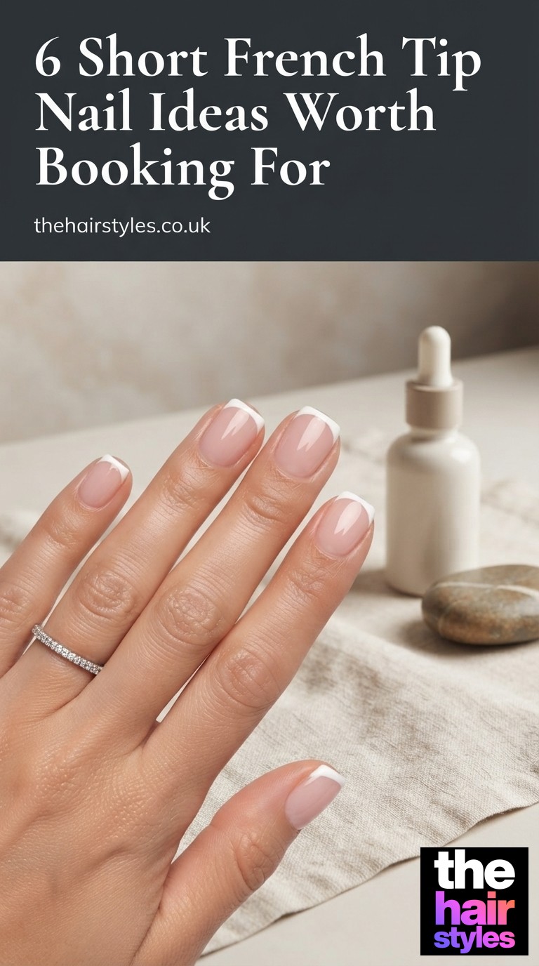 6 Short French Tip Nail Ideas Worth Booking For