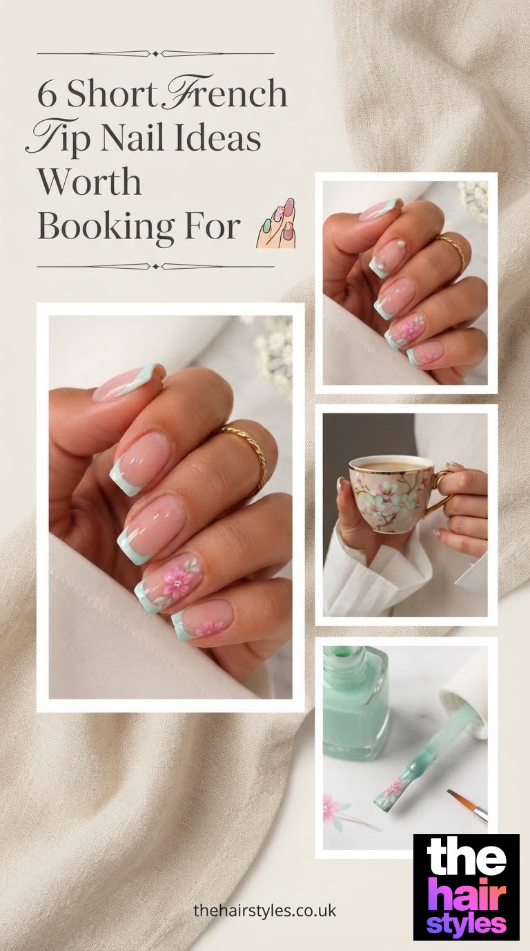 6 Short French Tip Nail Ideas Worth Booking For