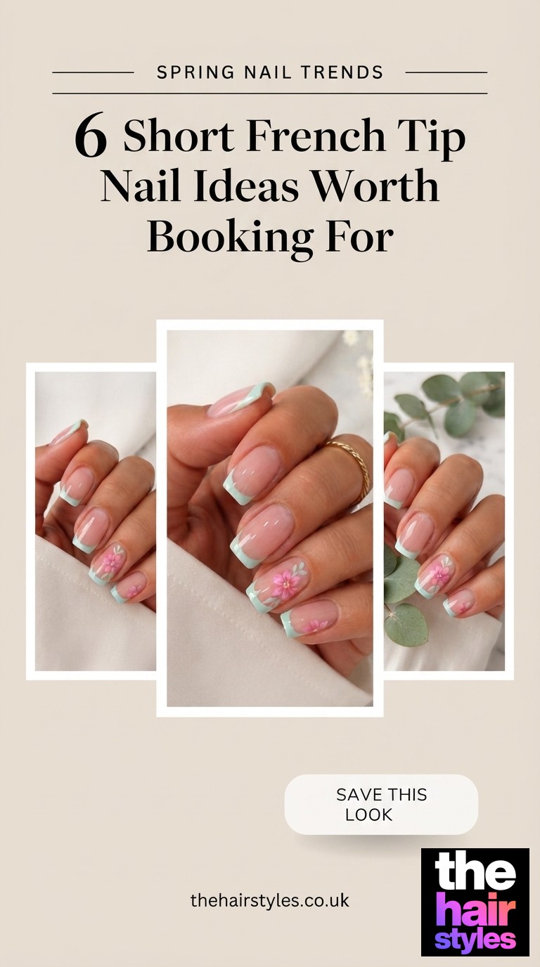 6 Short French Tip Nail Ideas Worth Booking For