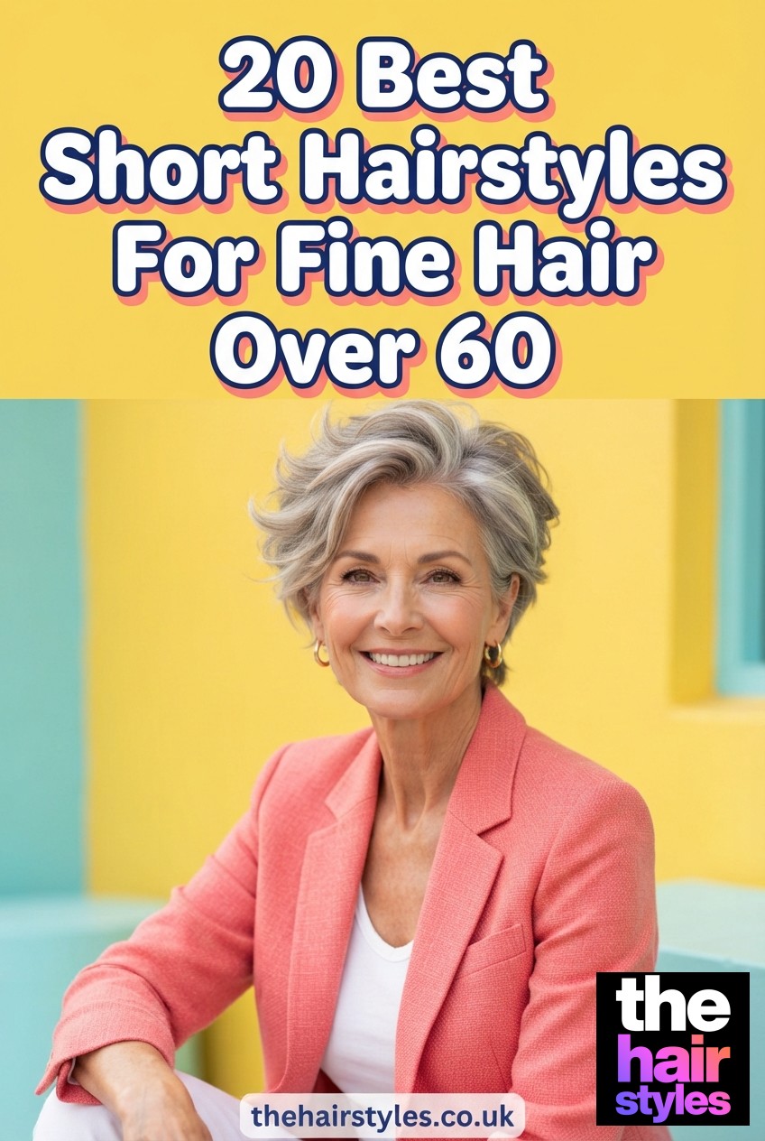 20 Best Short Hairstyles For Fine Hair Over 60