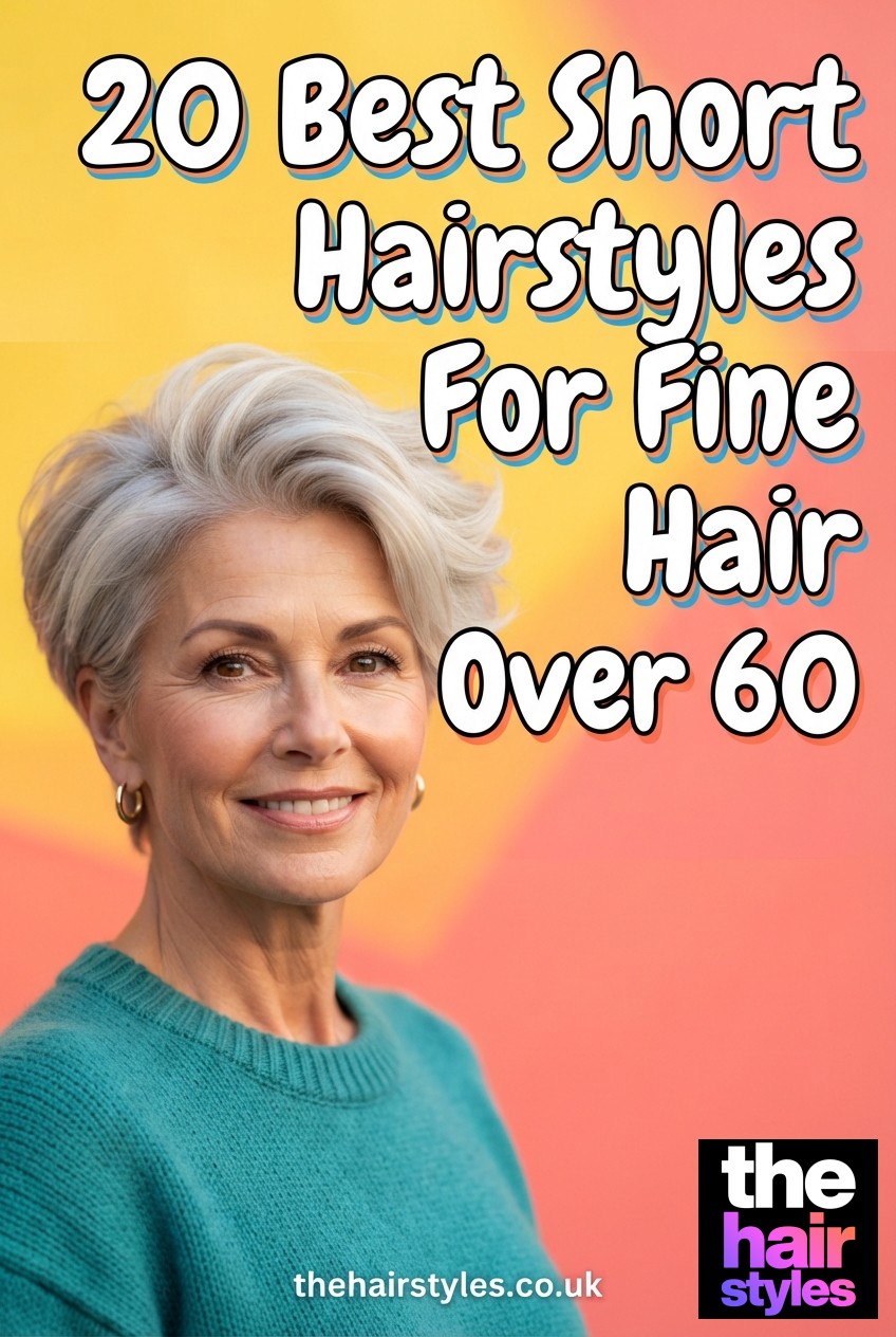 20 Best Short Hairstyles For Fine Hair Over 60