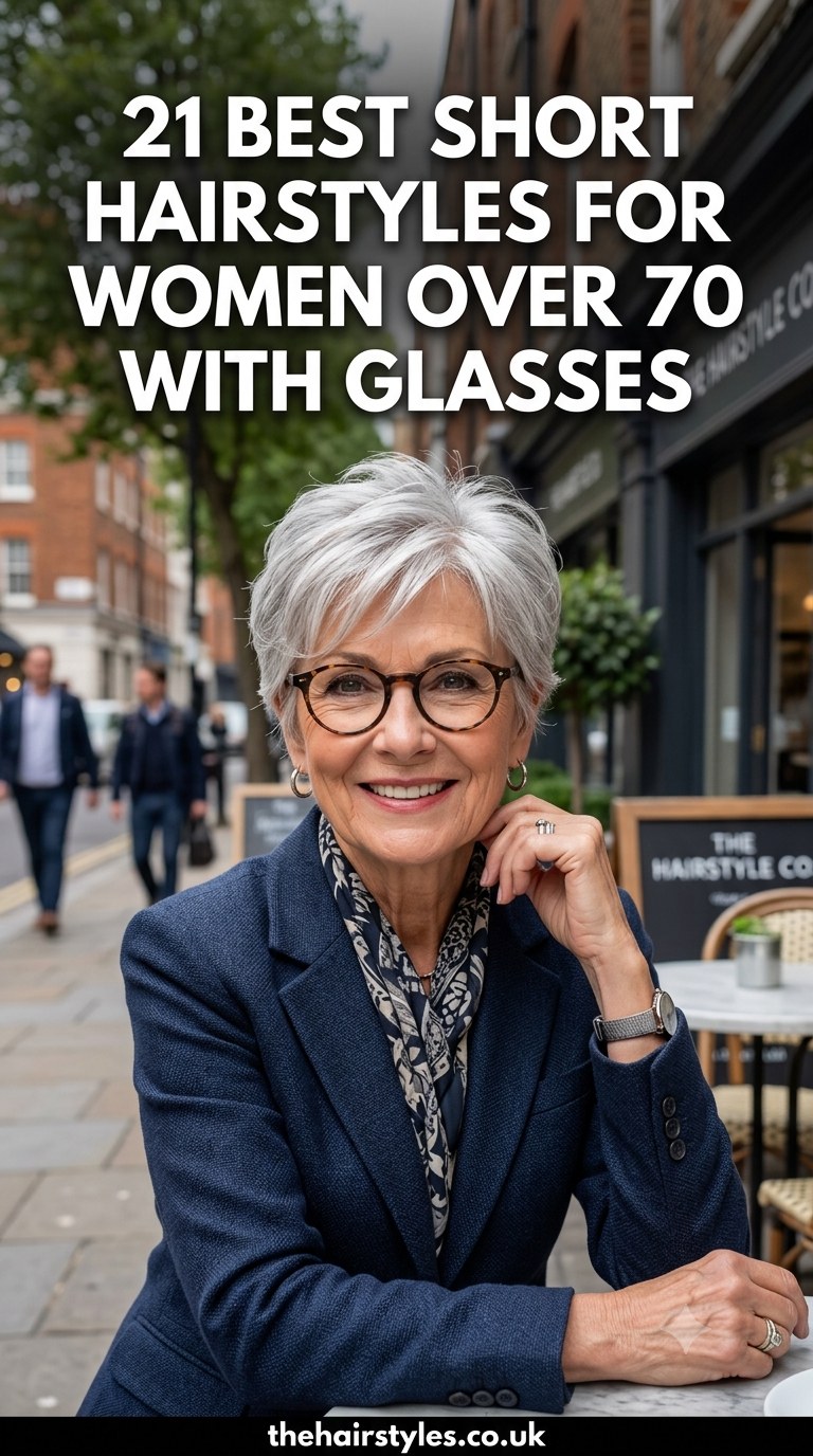 21 Best Short Hairstyles For Women Over 70 With Glasses