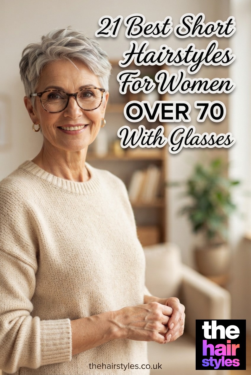 21 Best Short Hairstyles For Women Over 70 With Glasses