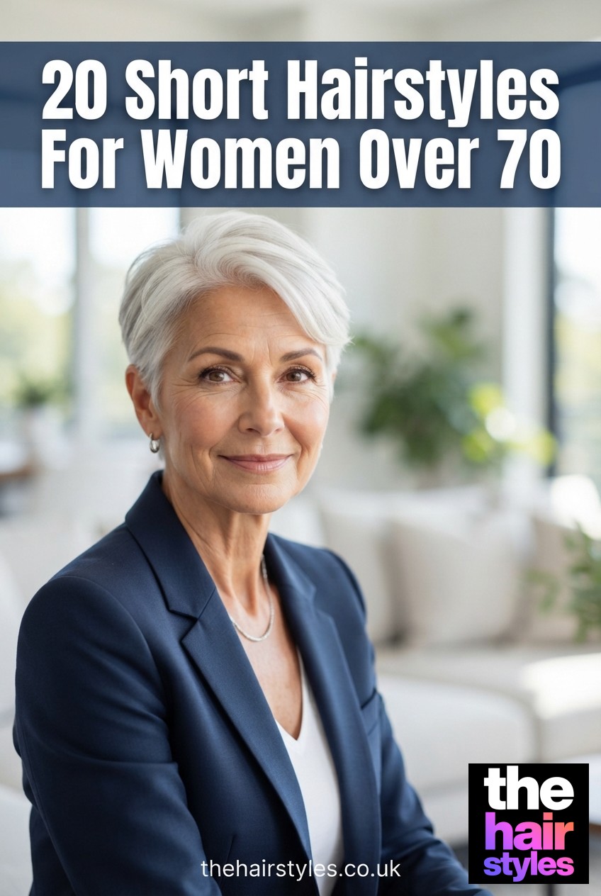 20 Short Hairstyles For Women Over 70