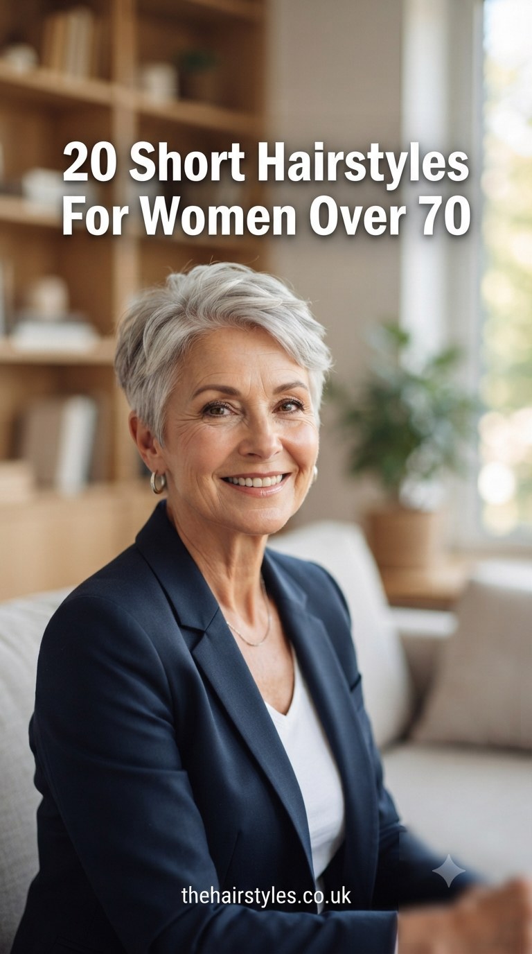 20 Short Hairstyles For Women Over 70
