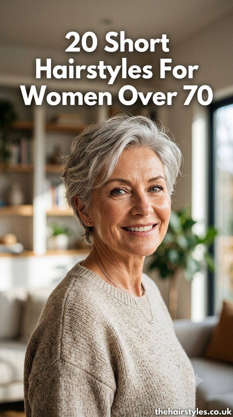 20 Short Hairstyles For Women Over 70