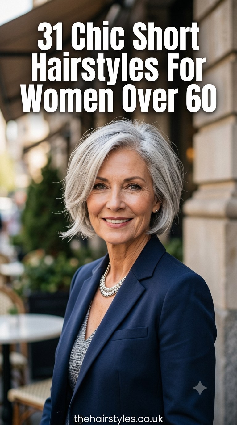 31 Chic Short Hairstyles For Women Over 60