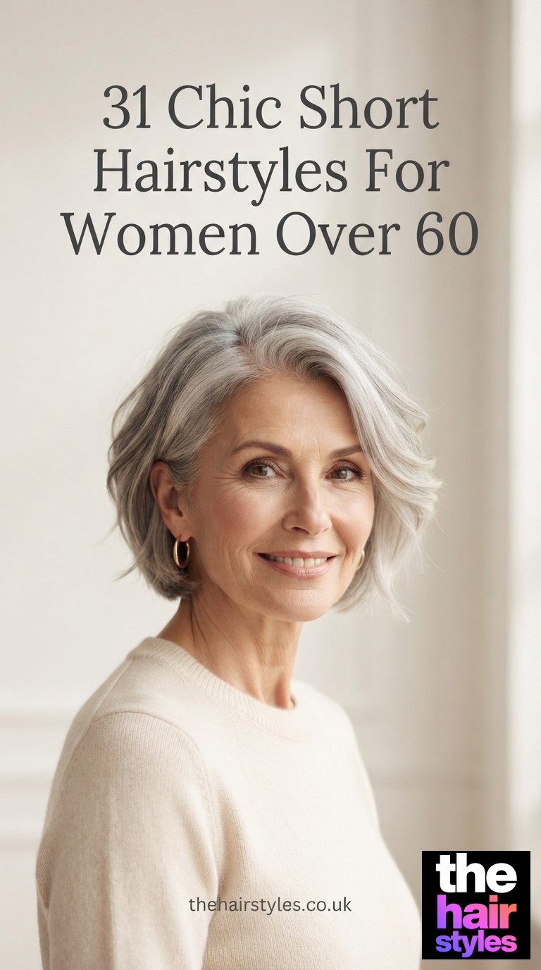 31 Chic Short Hairstyles For Women Over 60