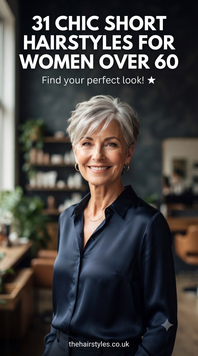31 Chic Short Hairstyles For Women Over 60