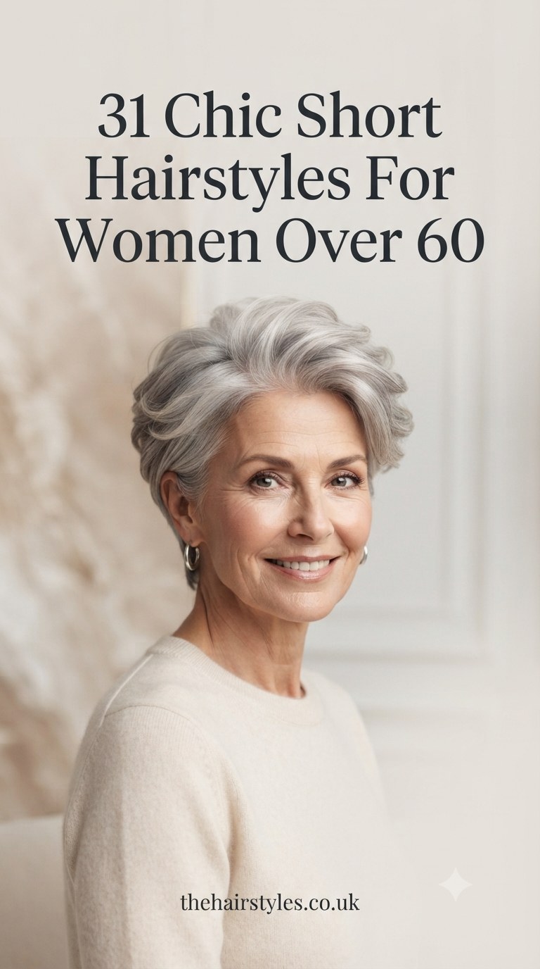 31 Chic Short Hairstyles For Women Over 60