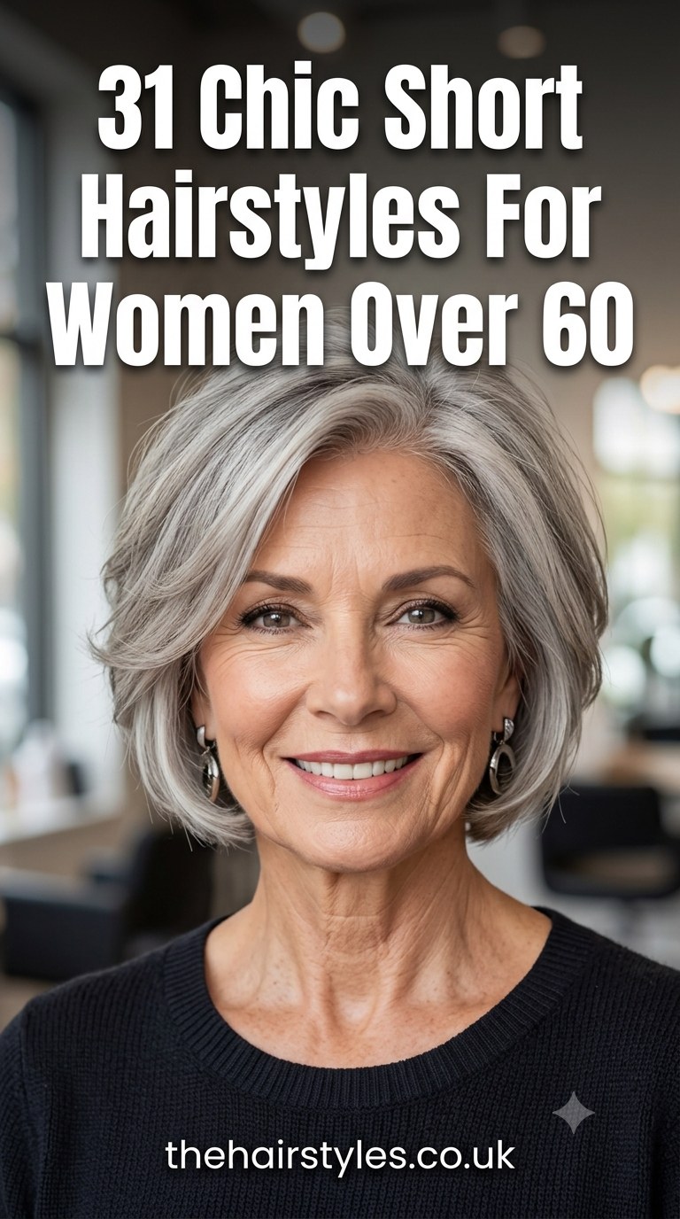31 Chic Short Hairstyles For Women Over 60
