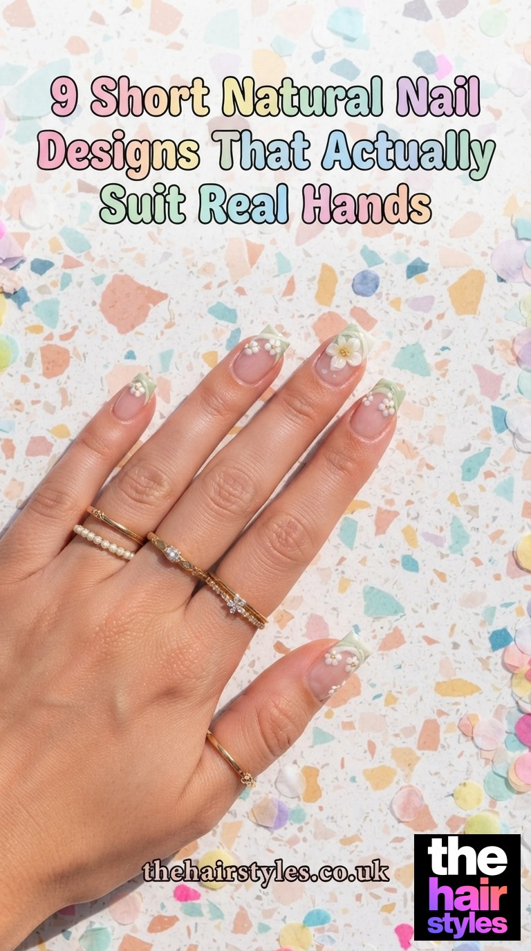 9 Short Natural Nail Designs That Actually Suit Real Hands