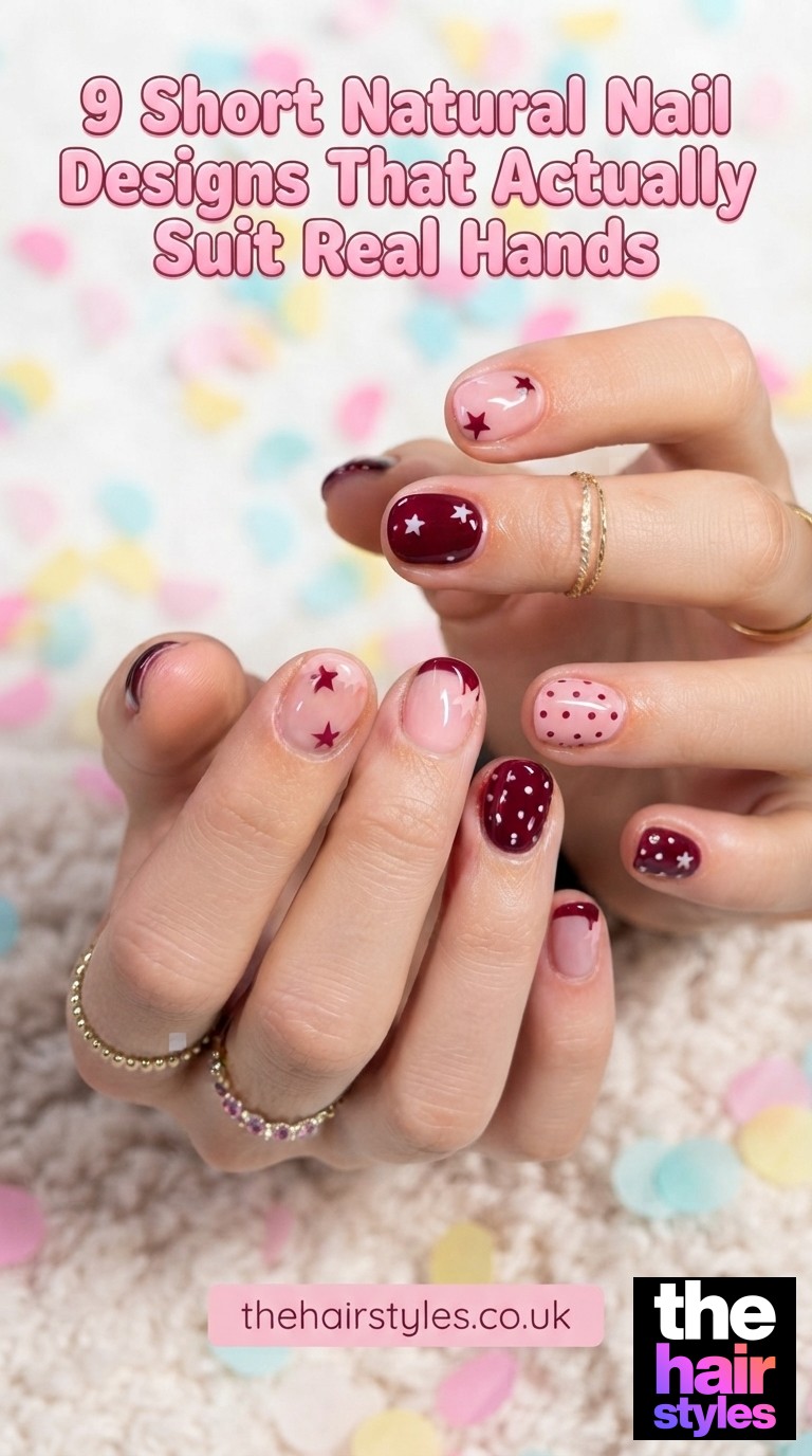 9 Short Natural Nail Designs That Actually Suit Real Hands