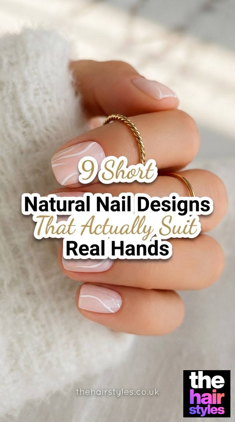 9 Short Natural Nail Designs That Actually Suit Real Hands