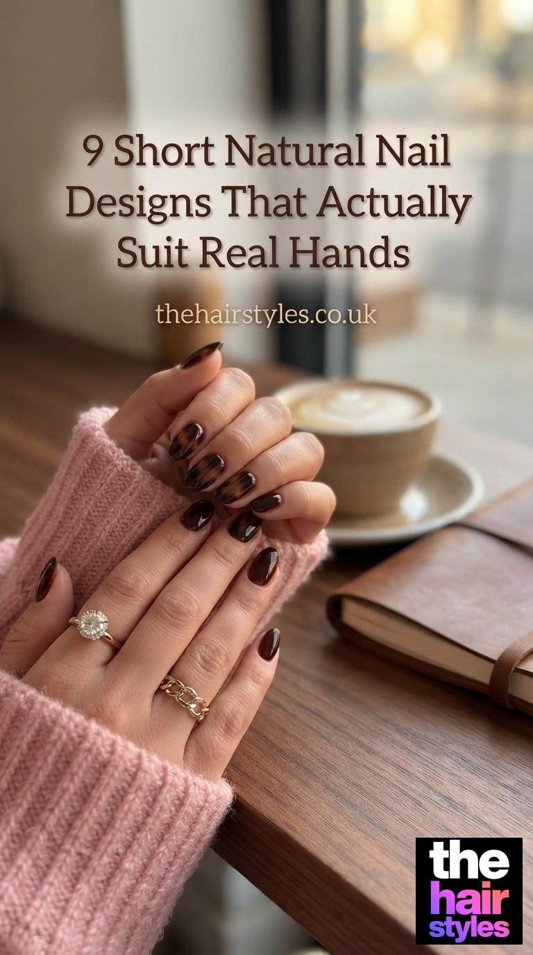 9 Short Natural Nail Designs That Actually Suit Real Hands