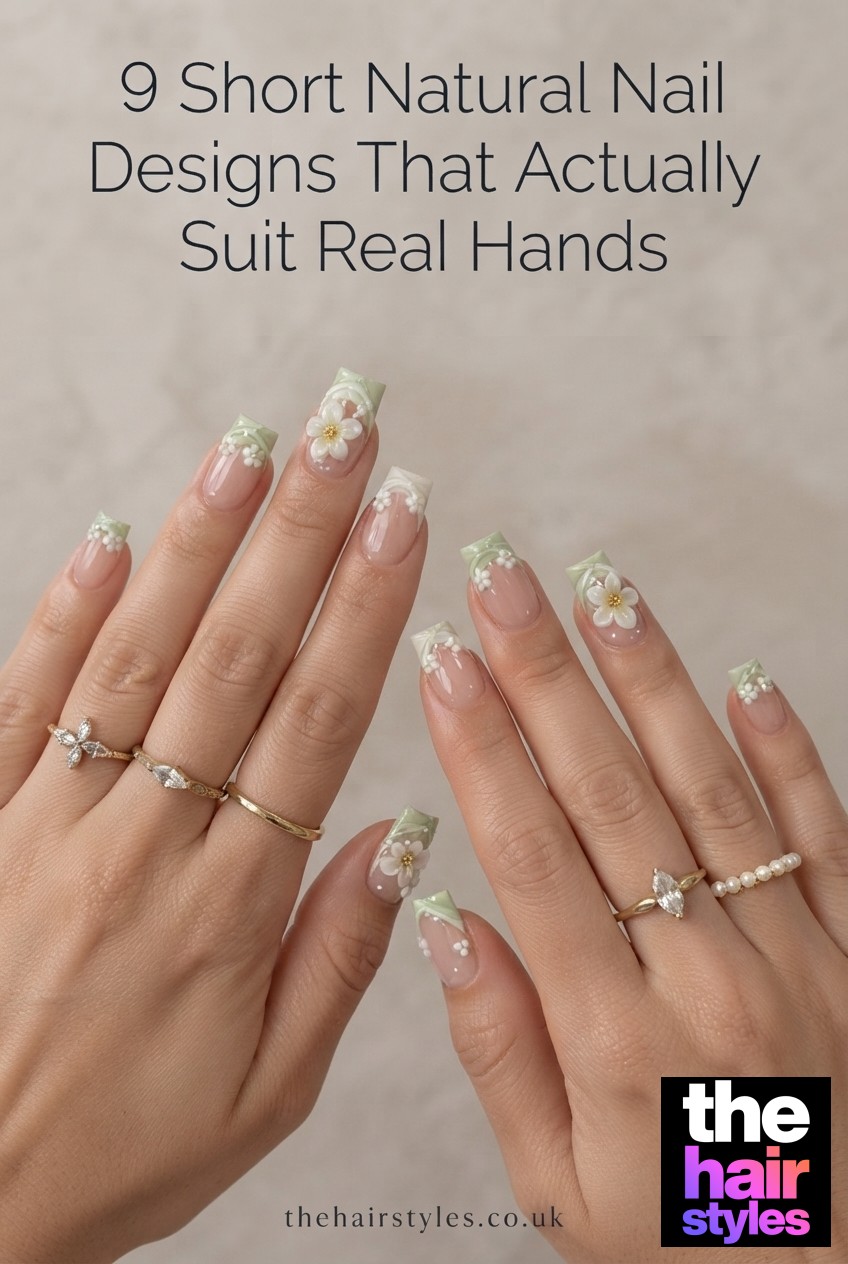 9 Short Natural Nail Designs That Actually Suit Real Hands