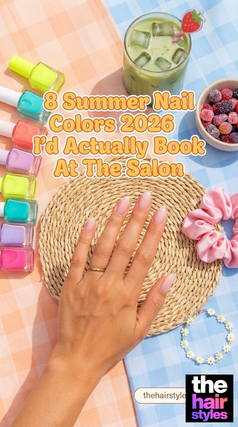 8 Summer Nail Colors 2026 I'd Actually Book At The Salon