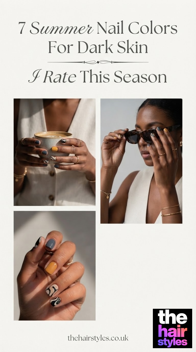 7 Summer Nail Colors For Dark Skin I Rate This Season