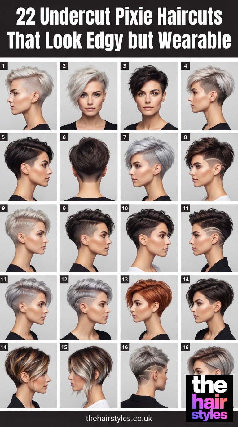 22 Undercut Pixie Haircuts That Look Edgy but Wearable