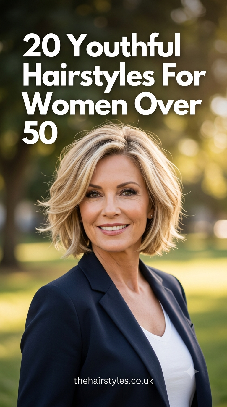20 Youthful Hairstyles For Women Over 50