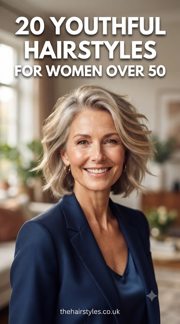 20 Youthful Hairstyles For Women Over 50