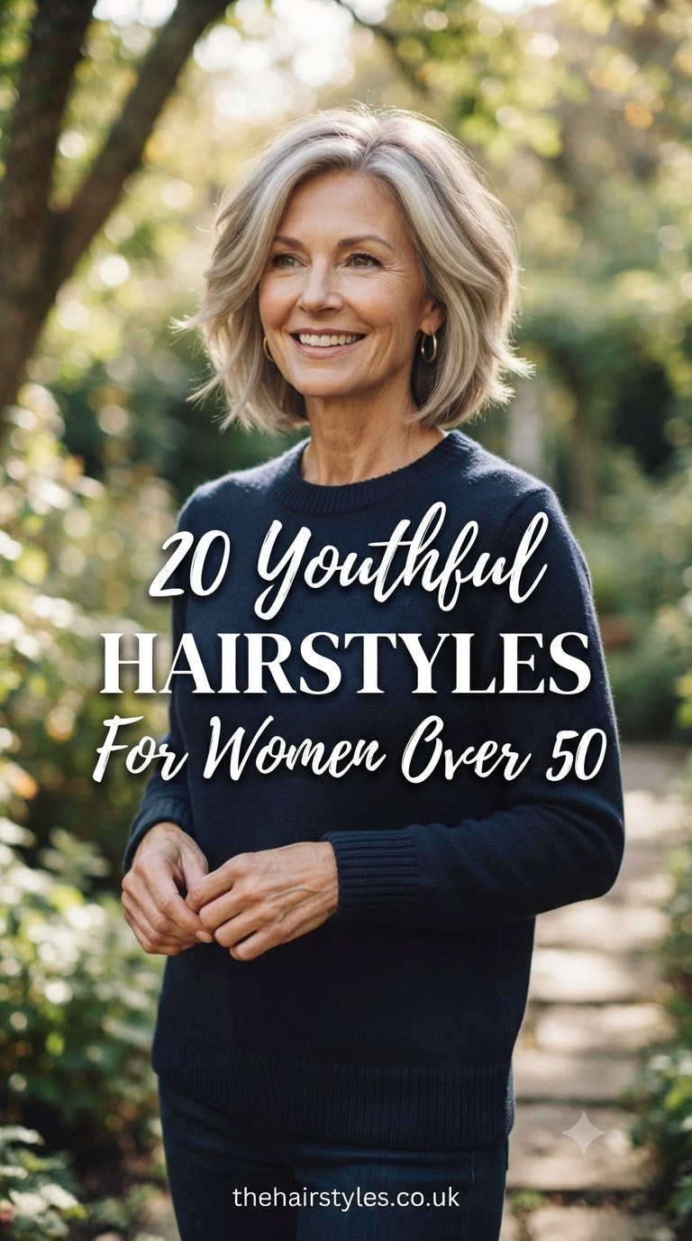 20 Youthful Hairstyles For Women Over 50